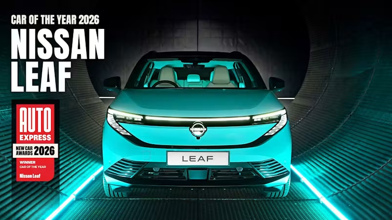 The new Nissan LEAF wins 2026 Car of the Year, and is now available with a 52kWh battery